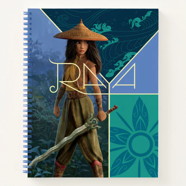 Raya Segmented Collage Notebook (Front)