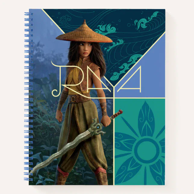 Raya Segmented Collage Notebook (Front)