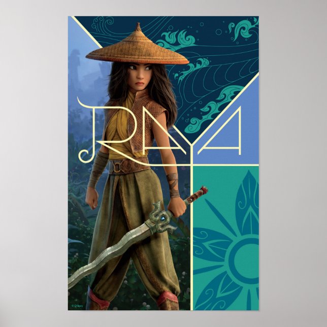 Raya Segmented Collage Poster (Front)