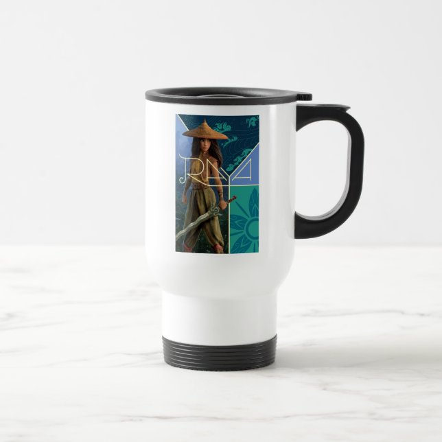 Raya Segmented Collage Travel Mug (Right)