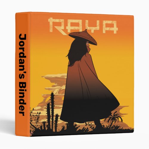 Raya Sunset Graphic 3 Ring Binder