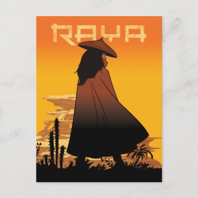Raya Sunset Graphic Postcard
