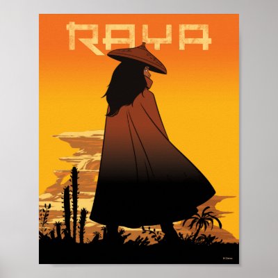 Raya Sunset Graphic Poster