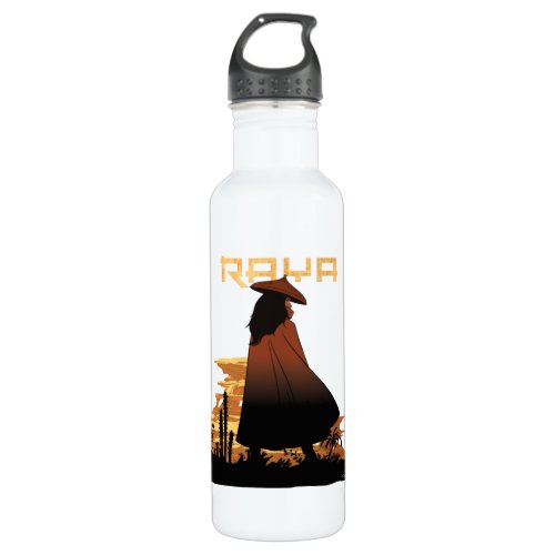 Raya Sunset Graphic Stainless Steel Water Bottle