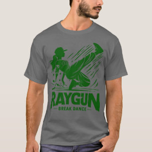 Raygun Break Dancer green color Team Australia par T-Shirt