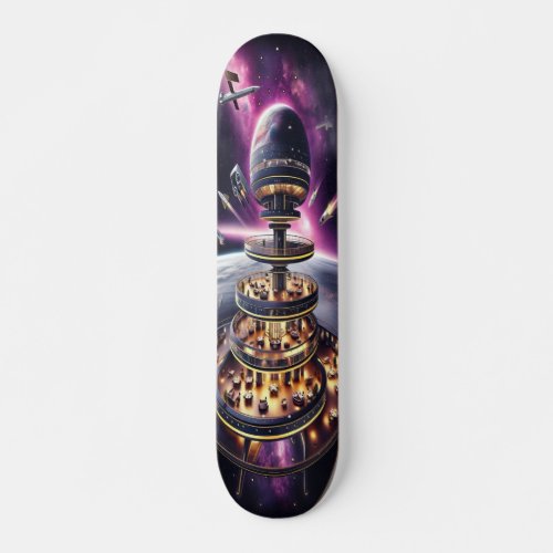 Raygun Gothic Advanced Science Lab Deck Skateboard