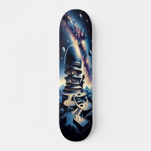 Raygun Gothic Space Observatory Deck Skateboard
