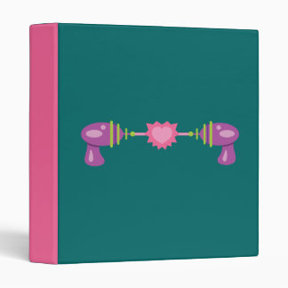 Raygun Love 3 Ring Binder