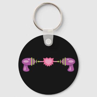 Raygun Love Keychain