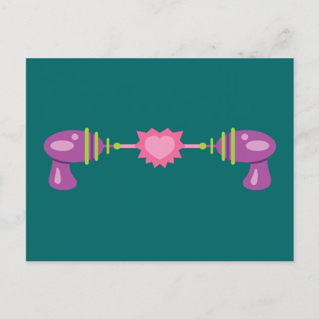 Raygun Love Postcard (Front)