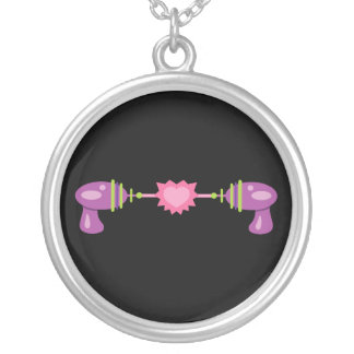 Raygun Love Silver Plated Necklace
