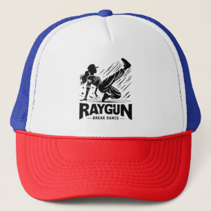 Raygun Raygun breakdancer,breakdancing  Trucker Hat