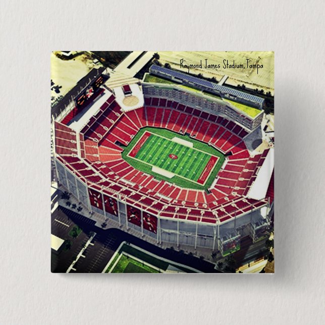 Raymond James Stadium,Tampa,FL Button (Front)