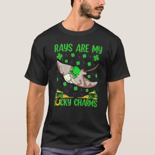 Rays Are My Lucky Charms Ray Fish St Patrick S Day T_Shirt