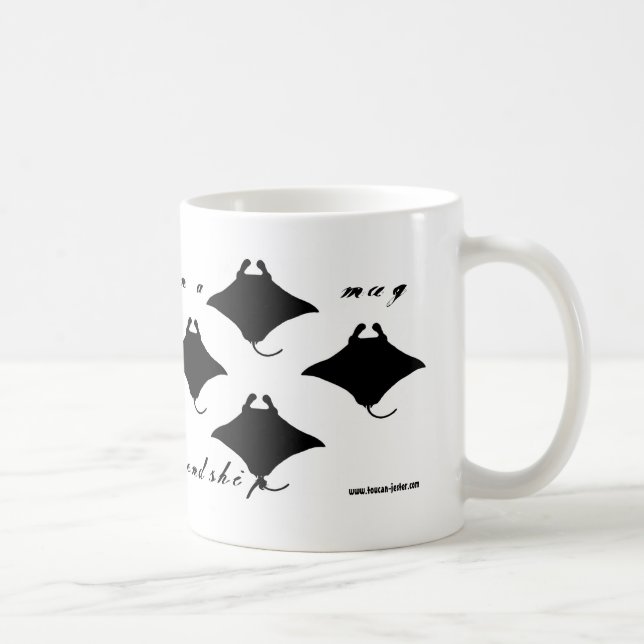 Rays in a mug to friendship (Right)