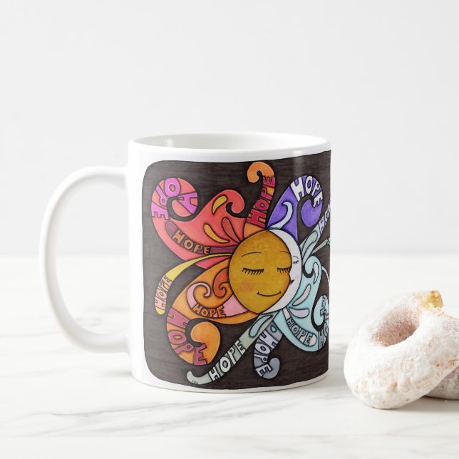 Rays of Hope Mug (With Donut)