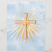 Rays of Light from the Religious Cross (W/Clouds) (Front)