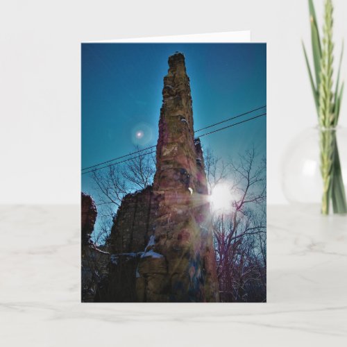 Rays of Ruins Christmas Card