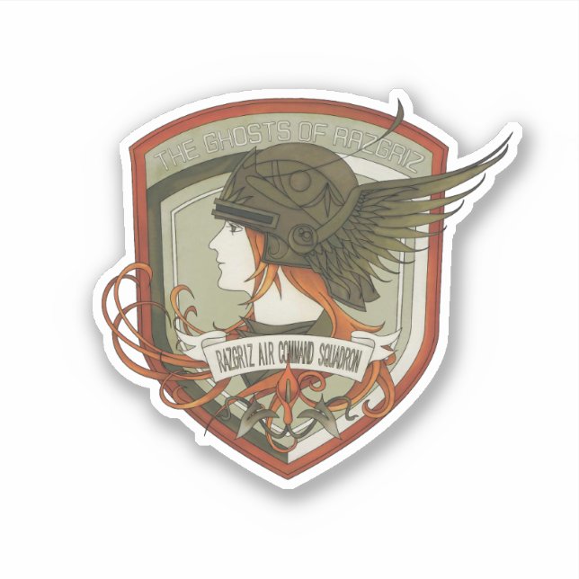 Razgriz Squadron Sticker (Front)