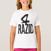 RAZID Contemporary Brush Logo T-Shirt