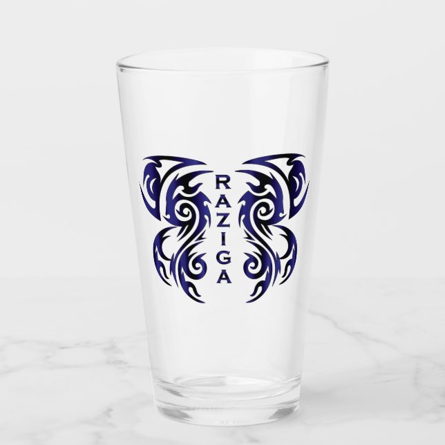 RAZIGA Drinkware Glass (Front)
