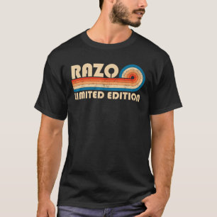 RAZO Surname Retro Vintage 80s 90s Birthday Reunio T-Shirt