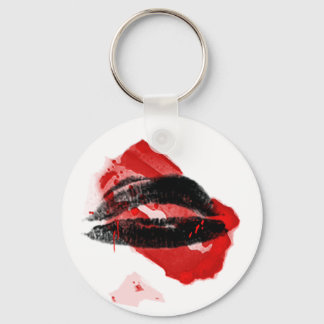 Razor Blade Kisses vampire keychain