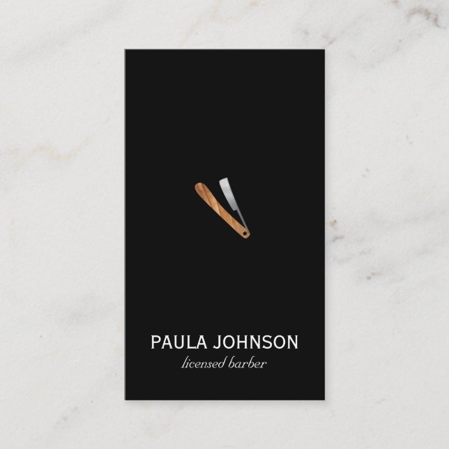 Razor Business Card (Front)