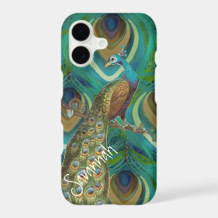 Razor Droid Vintage Damask Peacock Blackberry Bold iPhone 17 Case