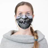 Razor Smile Adult Cloth Face Mask (Worn)