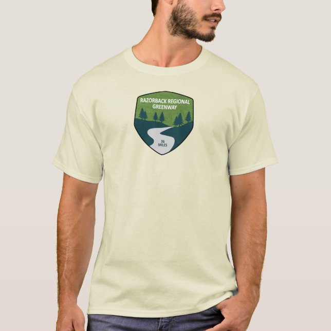 Razorback Regional Greenway T-Shirt (Front)