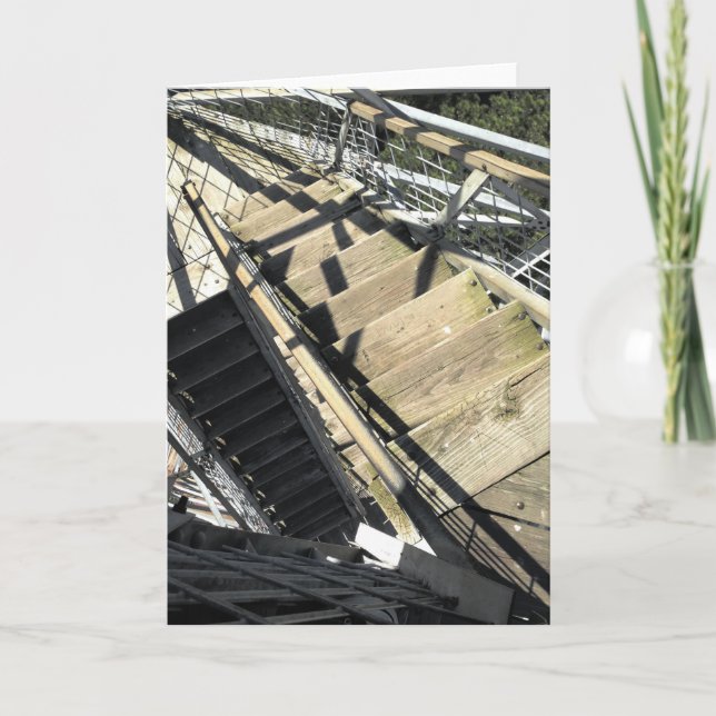 razorback tower in eureka springs holiday card (Front)