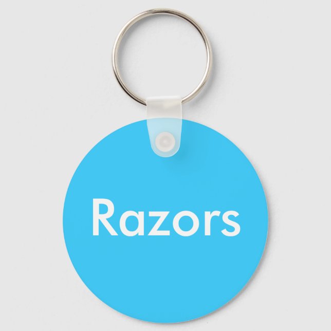 Razors Keychain (Front)