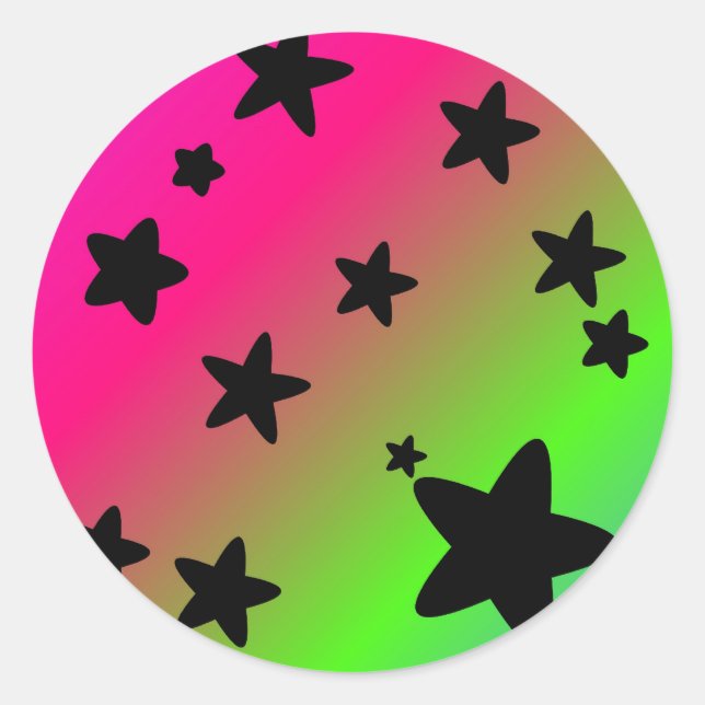 Razzle Classic Round Sticker (Front)