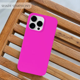 Razzle Dazzle Rose One of Best Solid Pink Shades Case-Mate iPhone 14 Pro Max Case