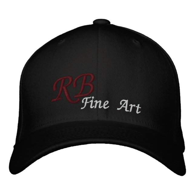 RB Fine Art Basic Embroidered Baseball Cap (Front)
