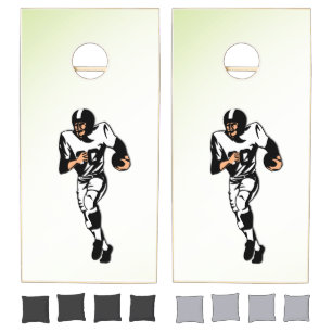 RB Football Player / Sports Design Cornhole Set