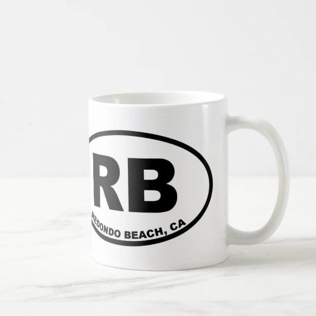 RB Redondo Beach Coffee Mug (Right)