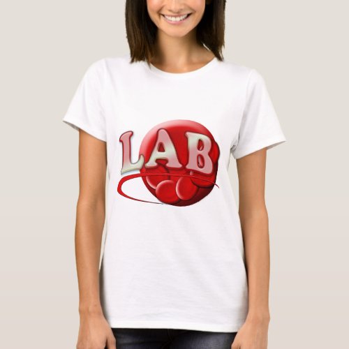 RBC MLT LABORATORY SWOOSH LOGO _ MEDICAL CLINICAL T_Shirt