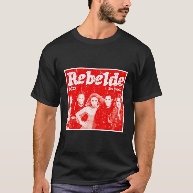 Rbd Rebelde Tour 2023 Rebelde Concert T-Shirt (Front)