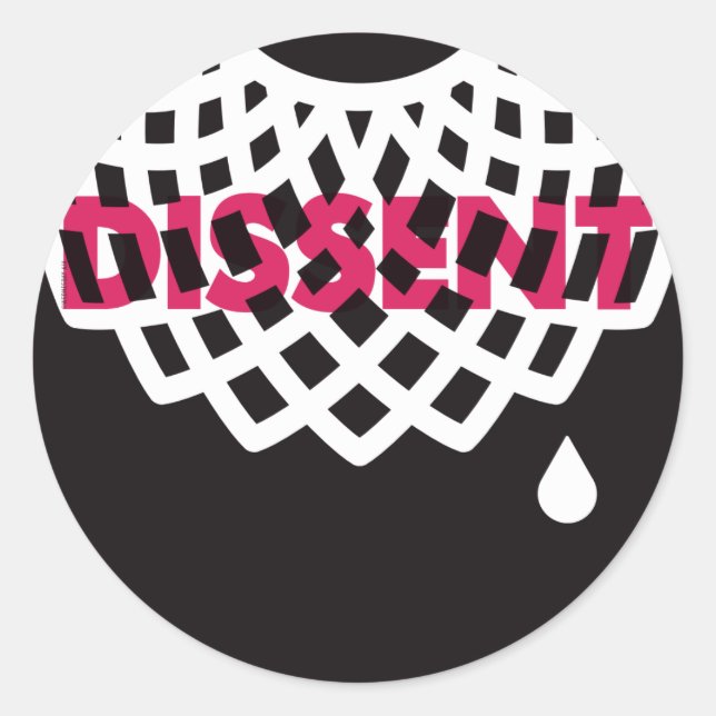 RBG Dissent Sticker Vote (Front)