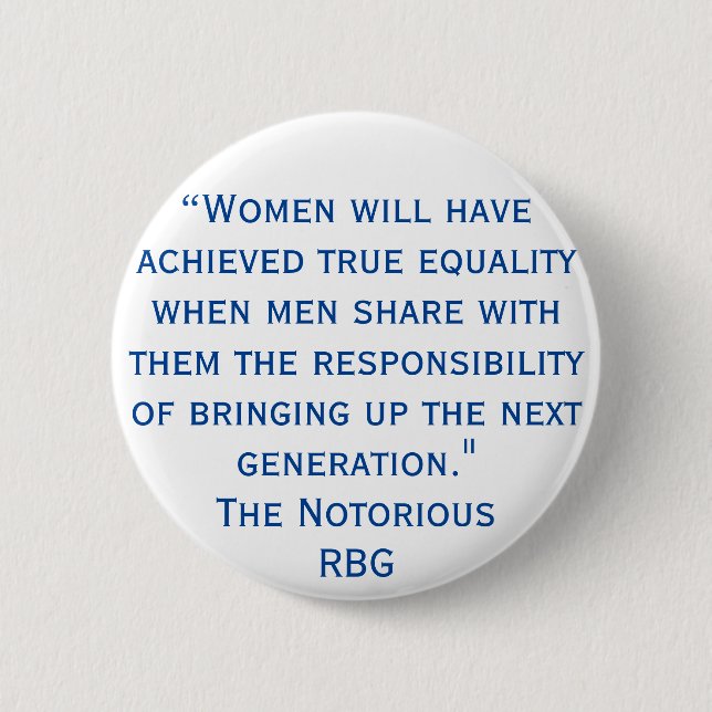 RBG Equality Button (Front)