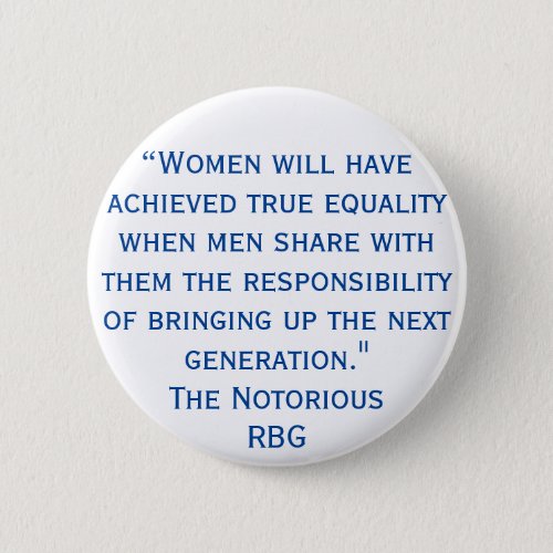 RBG Equality Button