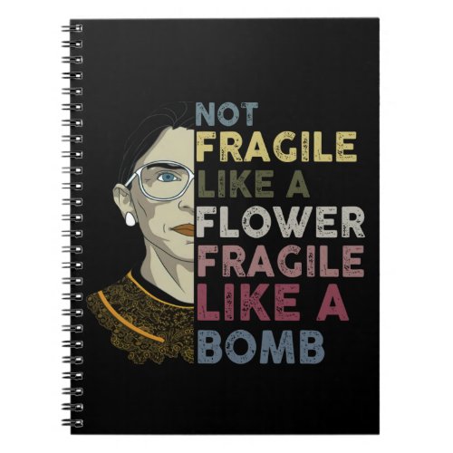 RBGFrida Kohla mashup _ Fragile like a Bomb Notebook