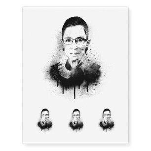 RBG Graffiti Art Temporary Tattoos