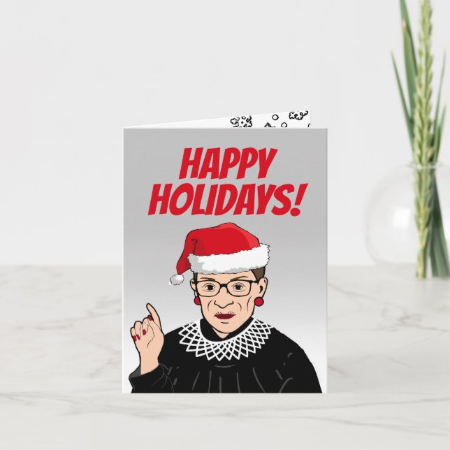 RBG Holiday Greeting Card (Front)