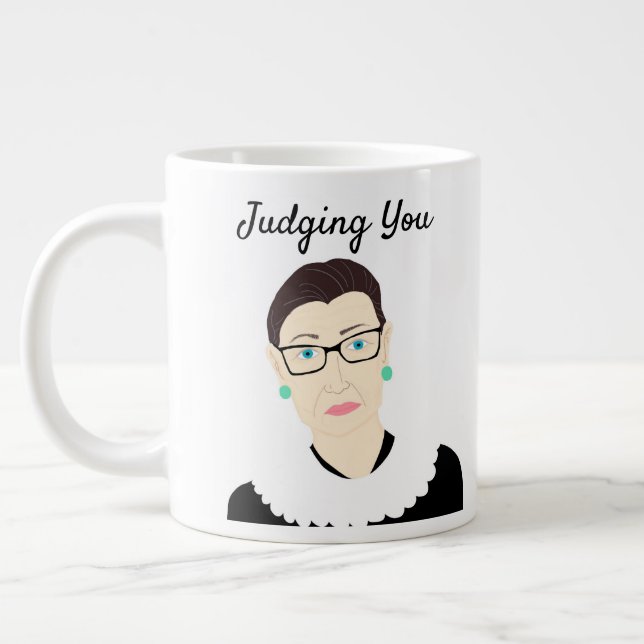 RBG "Judging You" Mug (Left)