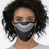 RBG Lace Collar Face Mask (Worn Her)
