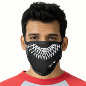 RBG Lace Collar Face Mask (Worn Him)