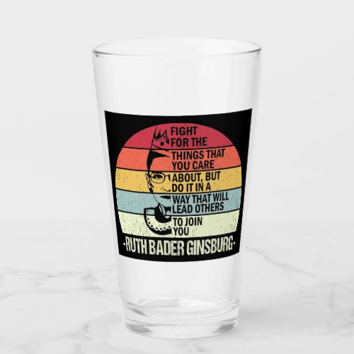 RBG Mug Fight For The Things You Care About Glass